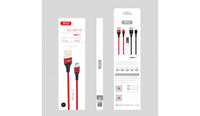 كابل XO NB118 USB إلى Lightning 2.1A – 1 متر أحمر