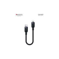YESIDO CA187 C TO L/27W data cable 30cm | TPE+aluminum alloy shell Maximum output current