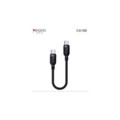 YESIDO CA188 C TO C/60W data cable 30cm