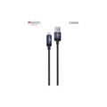 كابل بيانات USB-L من YESIDO CA204L | سبيكة ألومنيوم + كابل مضفّر