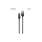 كابل بيانات USB-L من YESIDO CA204L | سبيكة ألومنيوم + كابل مضفّر