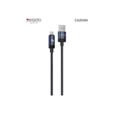 كابل بيانات USB-M من YESIDO طراز CA204M | سبيكة ألومنيوم + كابل مضفّر