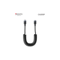 YESIDO CA205P C-L 27W Spring cable | Aluminum shell + braided yarn Cable length: 1.5M, usable length a