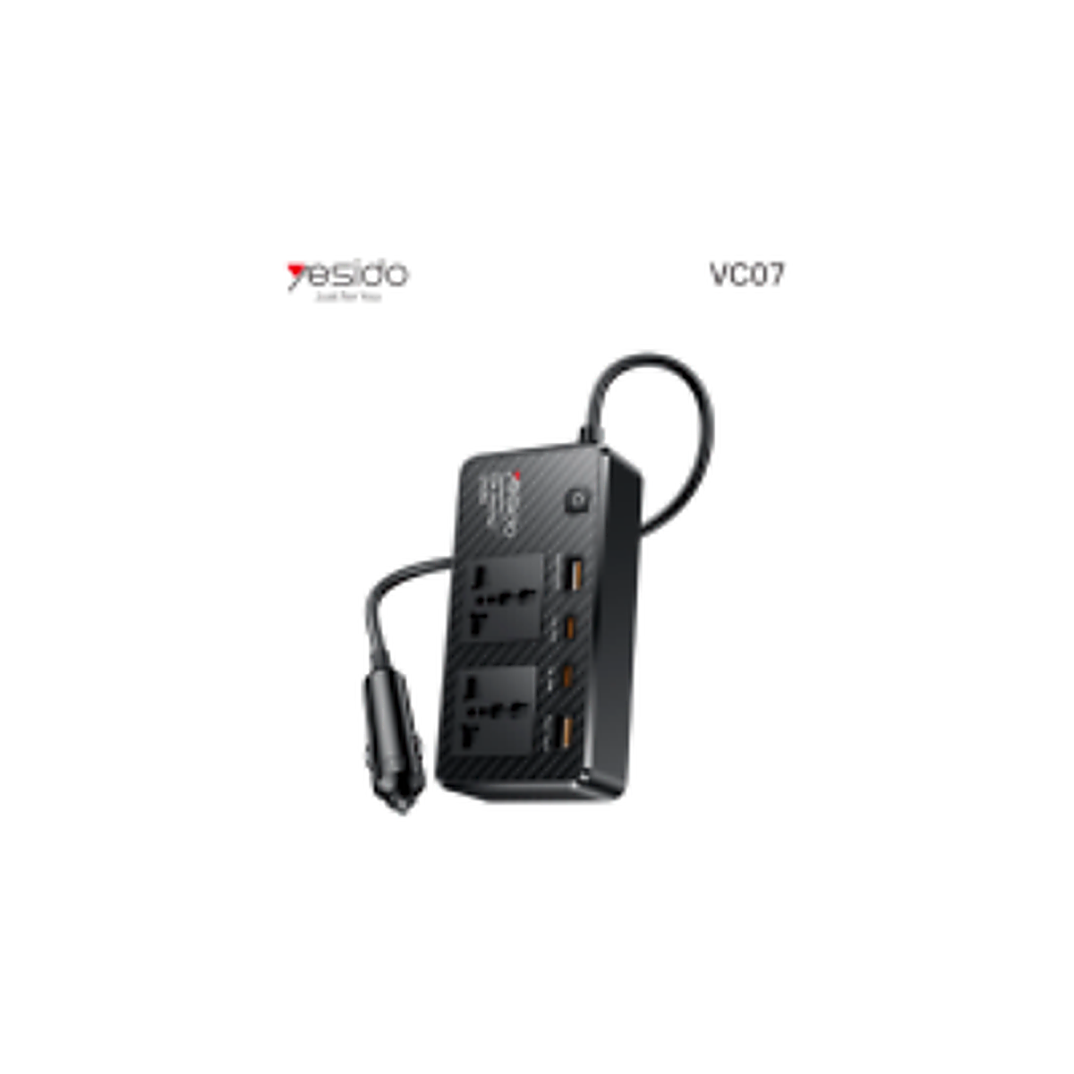 YESIDO VC07 200W Car Charger Inverter