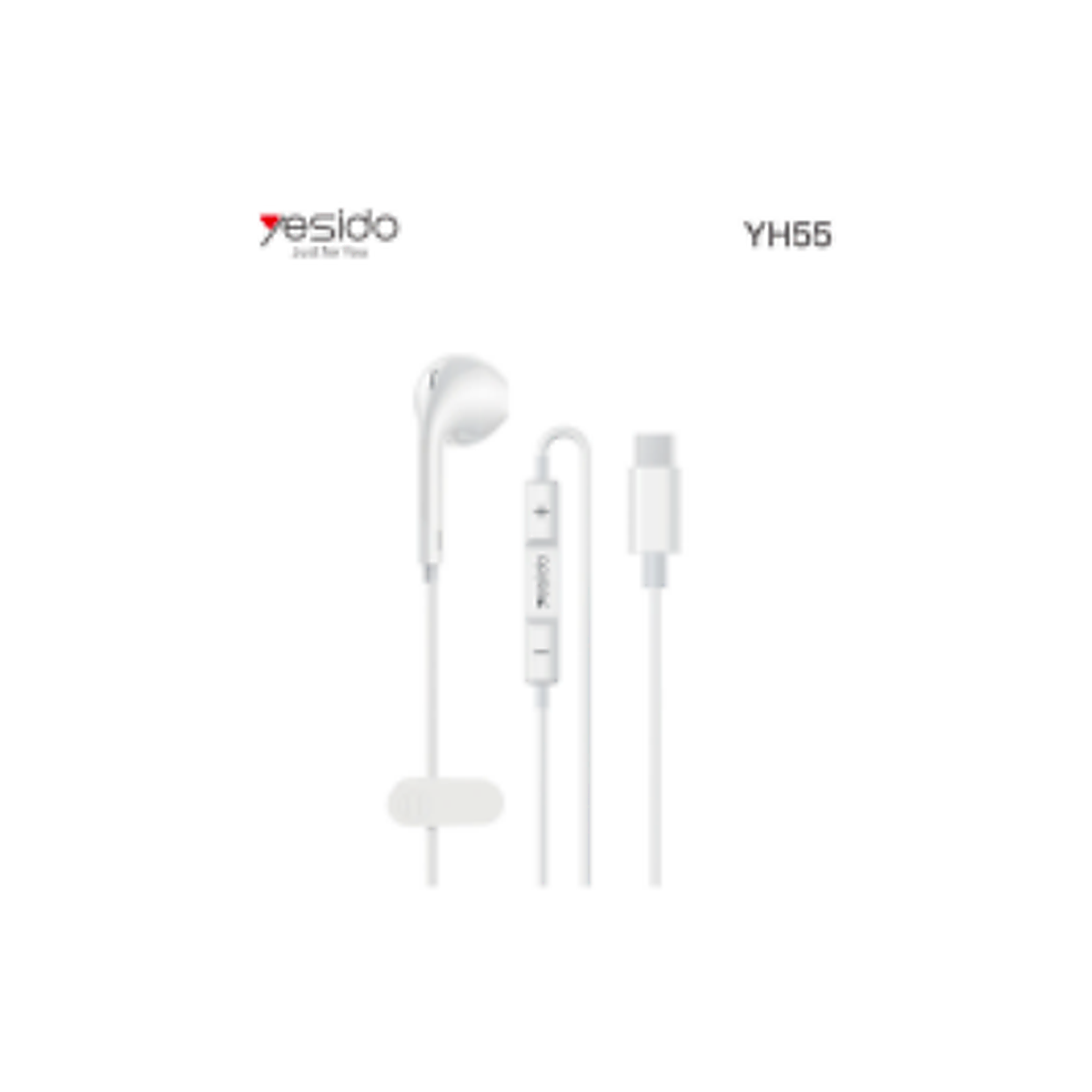 YESIDO YH55 Second generation TC digital decoding solid line single right earphone
