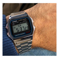 CASIO A158WA-1D MEN WATCH