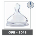 Optimal Wide Neck Orthodontic Nipple – 6+ Months