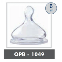 Optimal Wide Neck Orthodontic Nipple – 6+ Months