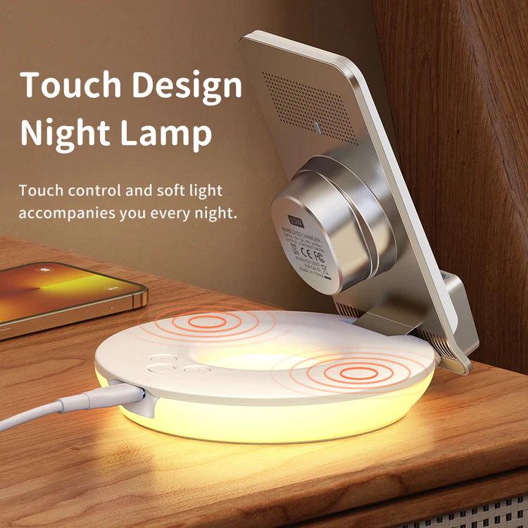 Mcdodo Mg Series Desktop Wireless Charger Multifunctional - White Mcdodo Mg Series Desktop Wireless Charger Multifunctional - White