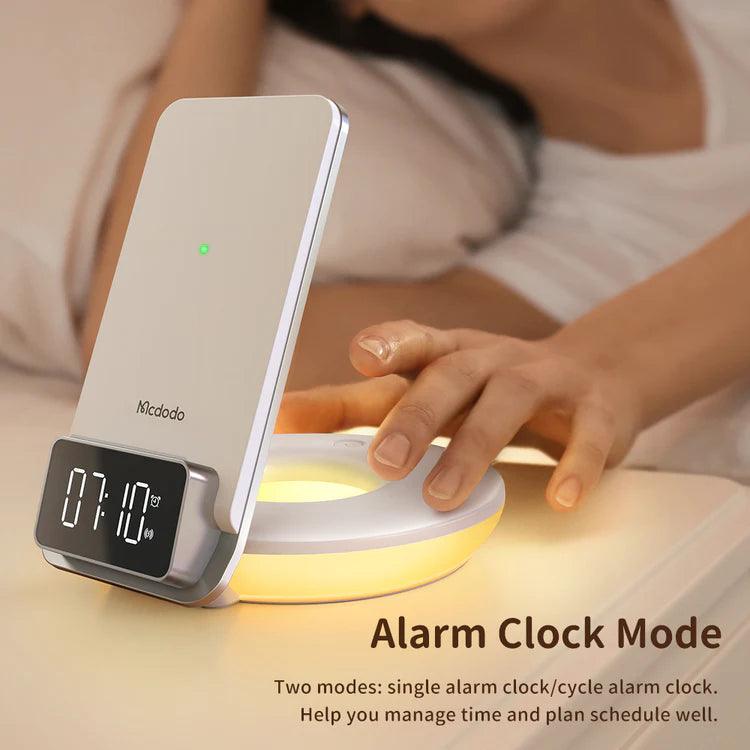 Mcdodo Mg Series Desktop Wireless Charger Multifunctional - White Mcdodo Mg Series Desktop Wireless Charger Multifunctional - White