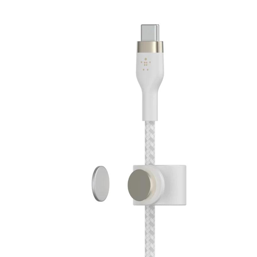 Belkin PRO Flex USB-C Braided Silicone Cable with Lightning Connector.