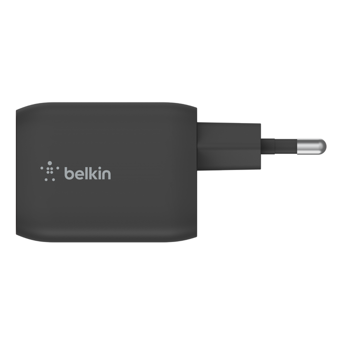 Belkin 65W Dual  USB-C PD  GaN Fast Charger with PPS Black