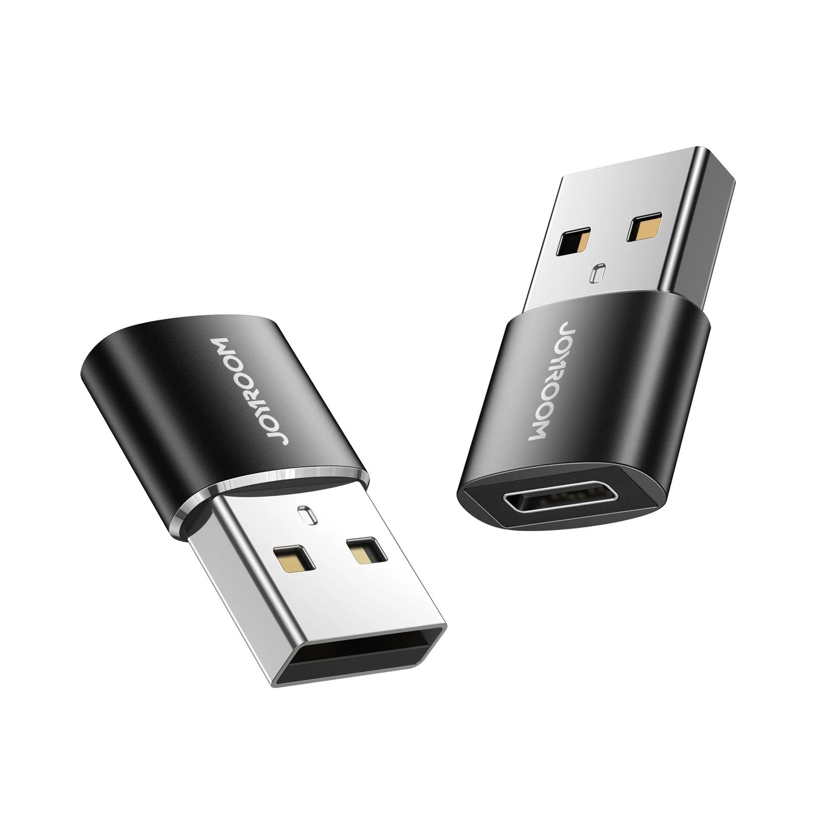 Joyroom USB to USB-C Adapter - Black Joyroom USB to USB-C Adapter - Black