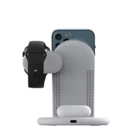 WiWU Power Air 3-in-1 Wireless Charger & Phone Stand