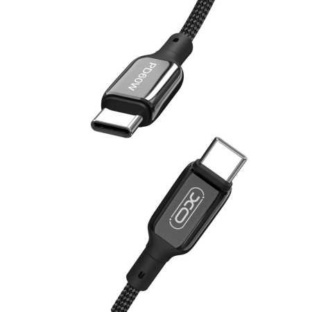 XO cable NB-Q180B PD USB-C - USB-C 1,0m 60W black