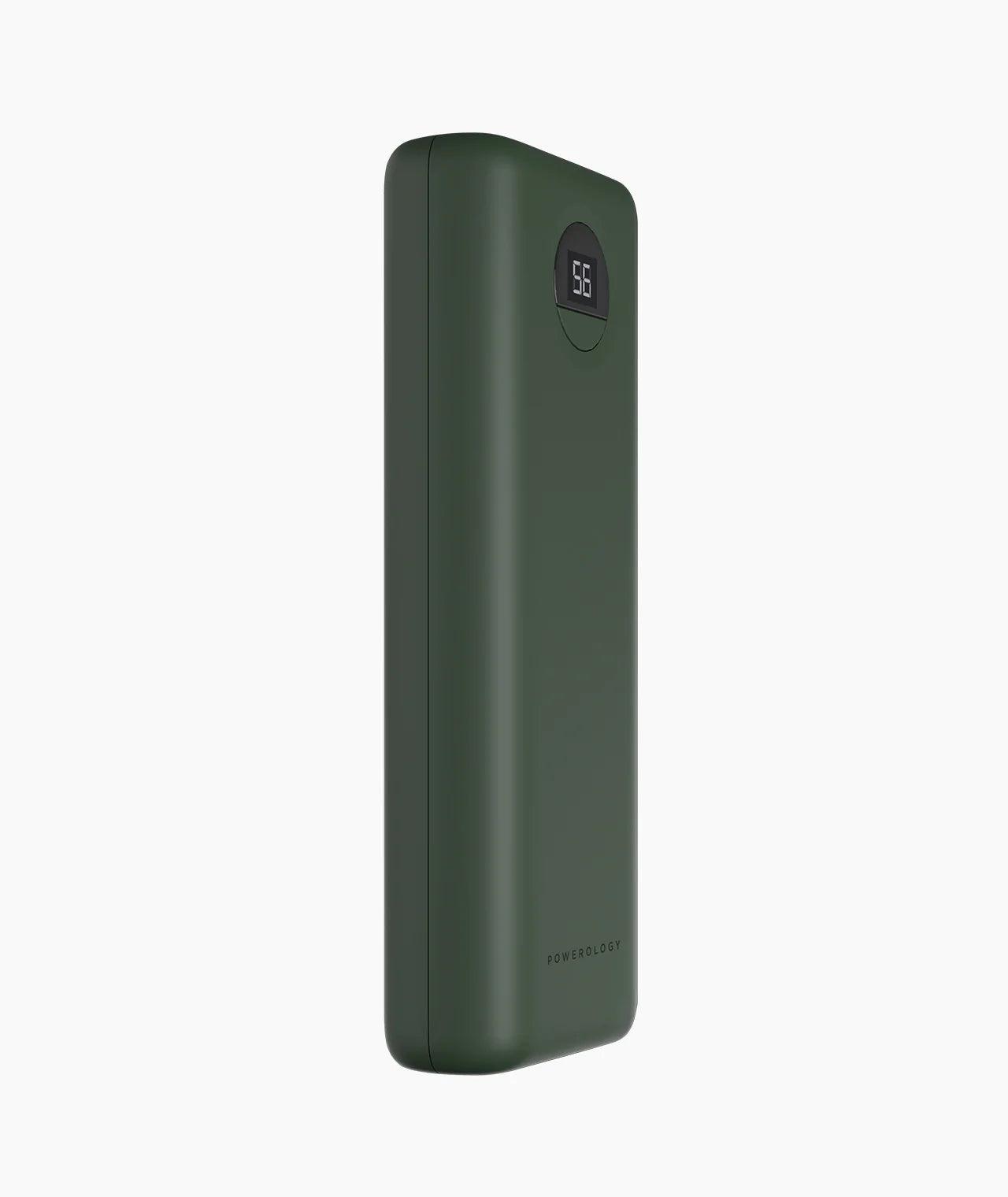 Powerology Compact Power Bank 20000mAh PD 30W - Green