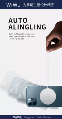 Wiwu MagSafe Charger M5 - JoCell جوسيل