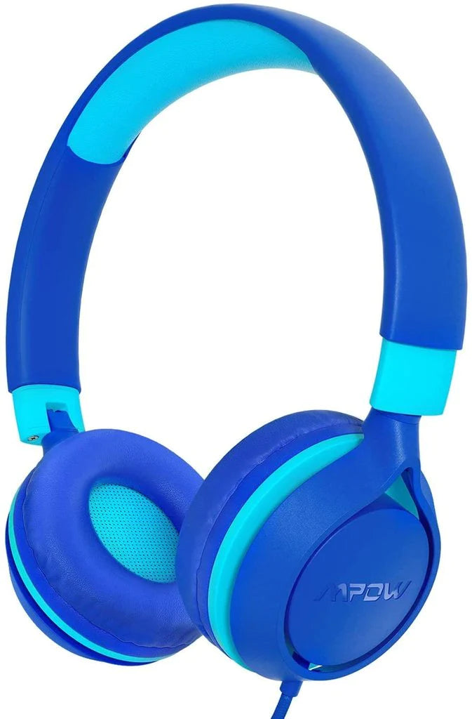 MPOW Che1 Kid's Wired Headset Blue