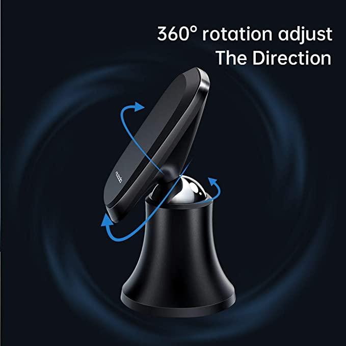 Mcdodo Strong Magnetic Car Mount 360° Secure & Stylish - Black Mcdodo Strong Magnetic Car Mount 360° Secure & Stylish - Black