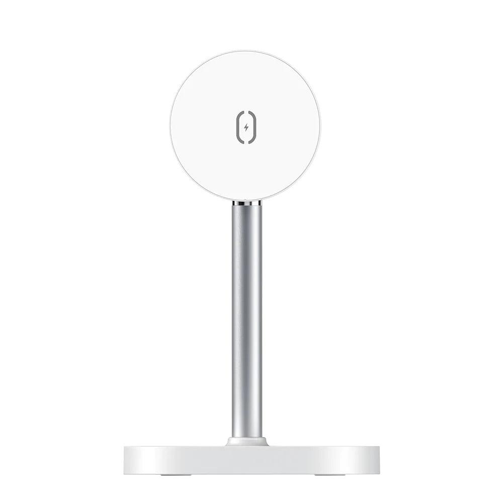 Mcdodo 2 in 1 Desktop Wireless Charger - White Mcdodo 2 in 1 Desktop Wireless Charger - White