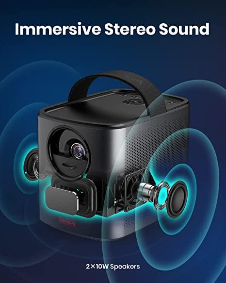 Anker Nebula Mars 2 Pro 500 ANSI Lumen Portable Projector - Black Anker Nebula Mars 2 Pro 500 ANSI Lumen Portable Projector - Black