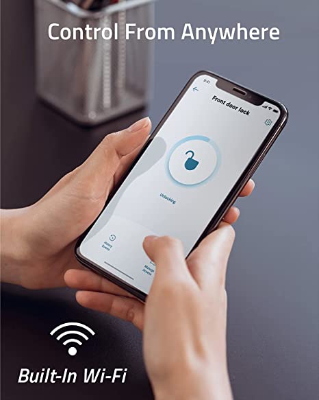 Eufy WiFi Fingerprint smart lock - Black