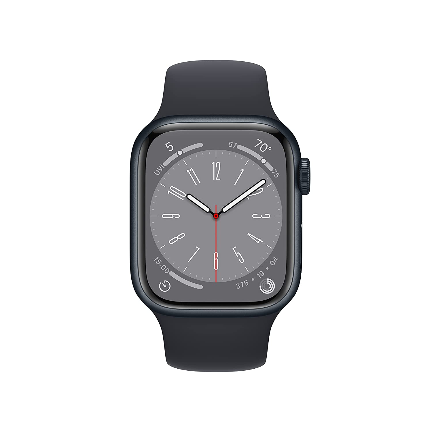 Apple Watch Series 8 - GPS 41 mm / Midnight Aluminium Case with Midnight Sport Band