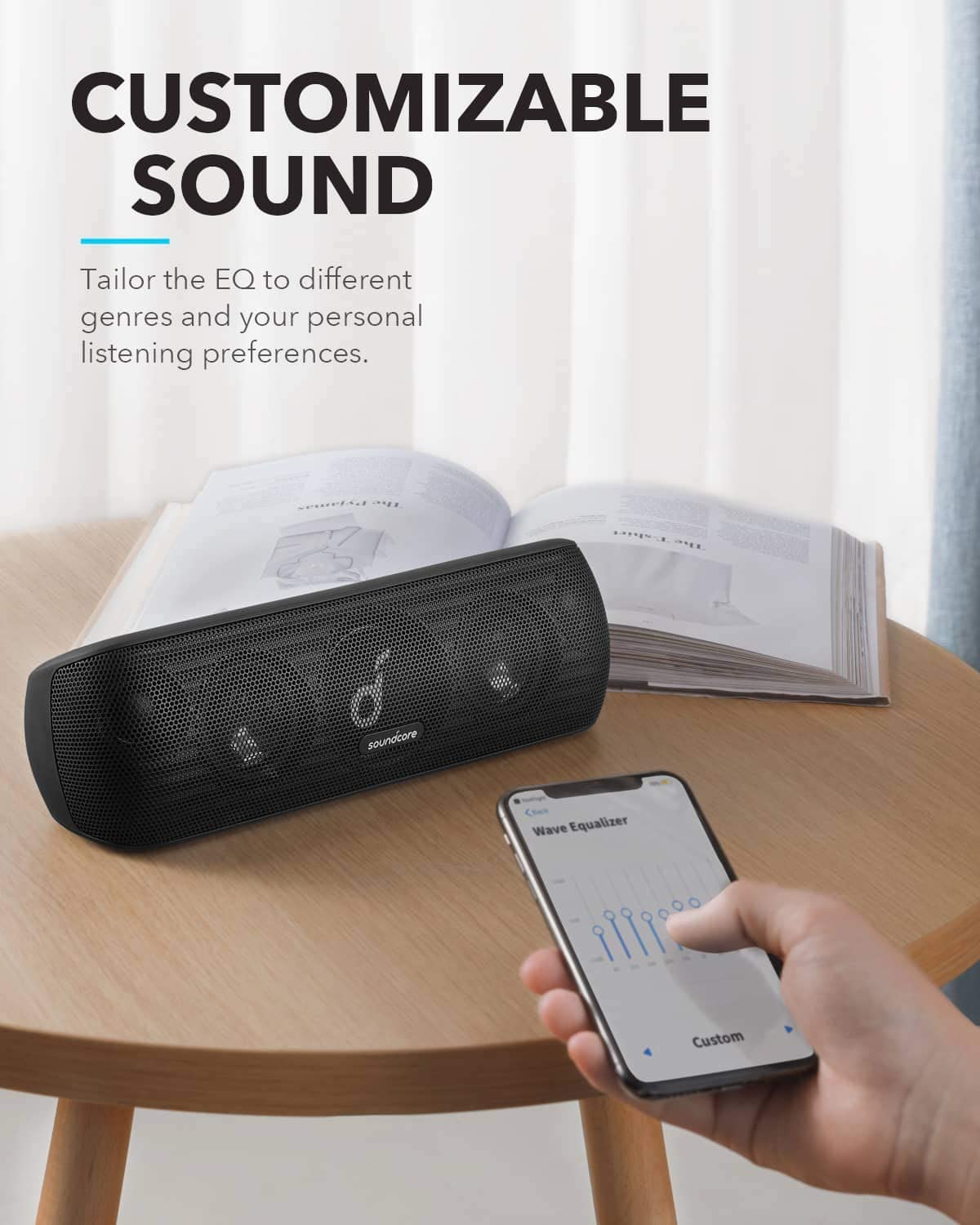 Anker Soundcore Motion & Bluetooth Speaker - Black