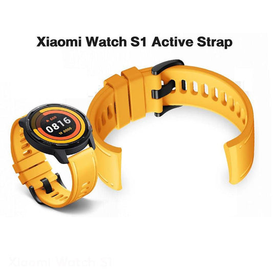 سوار ساعة Xiaomi Watch S1 Active (أصفر) 