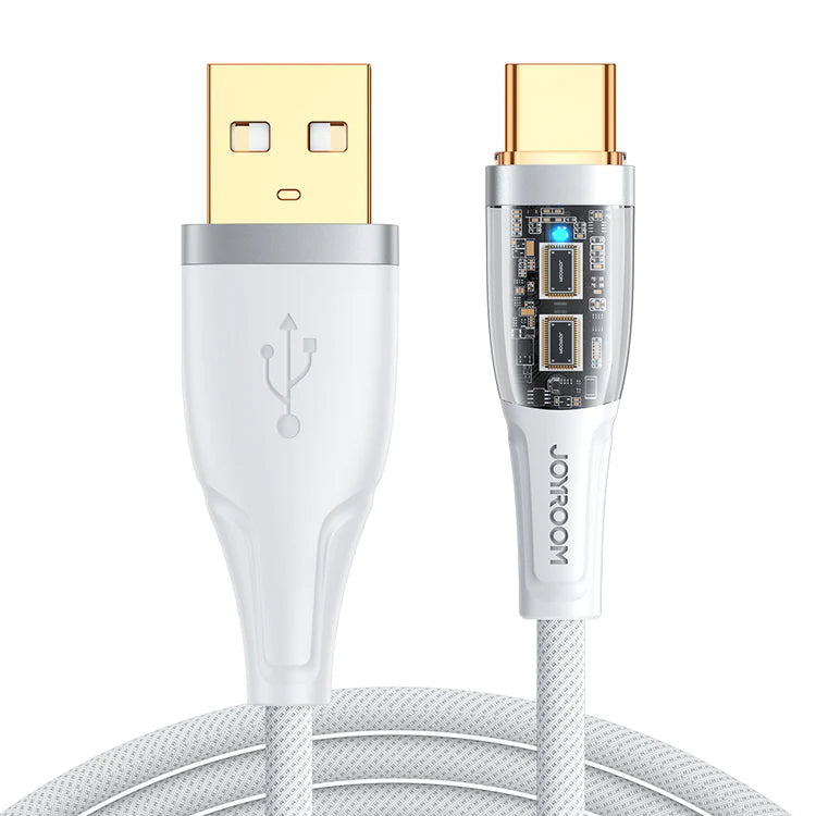 Joyroom S-UL012A3/S-UC027A3 Lightning/Type c Intelligent Power-Off Fast Charging Cable
