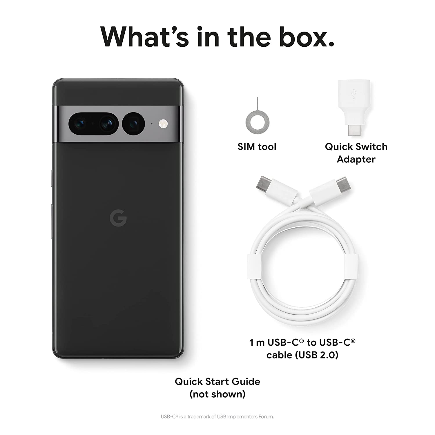 Google Pixel 7 Pro - 5G Android Phone 256GB - Obsidian