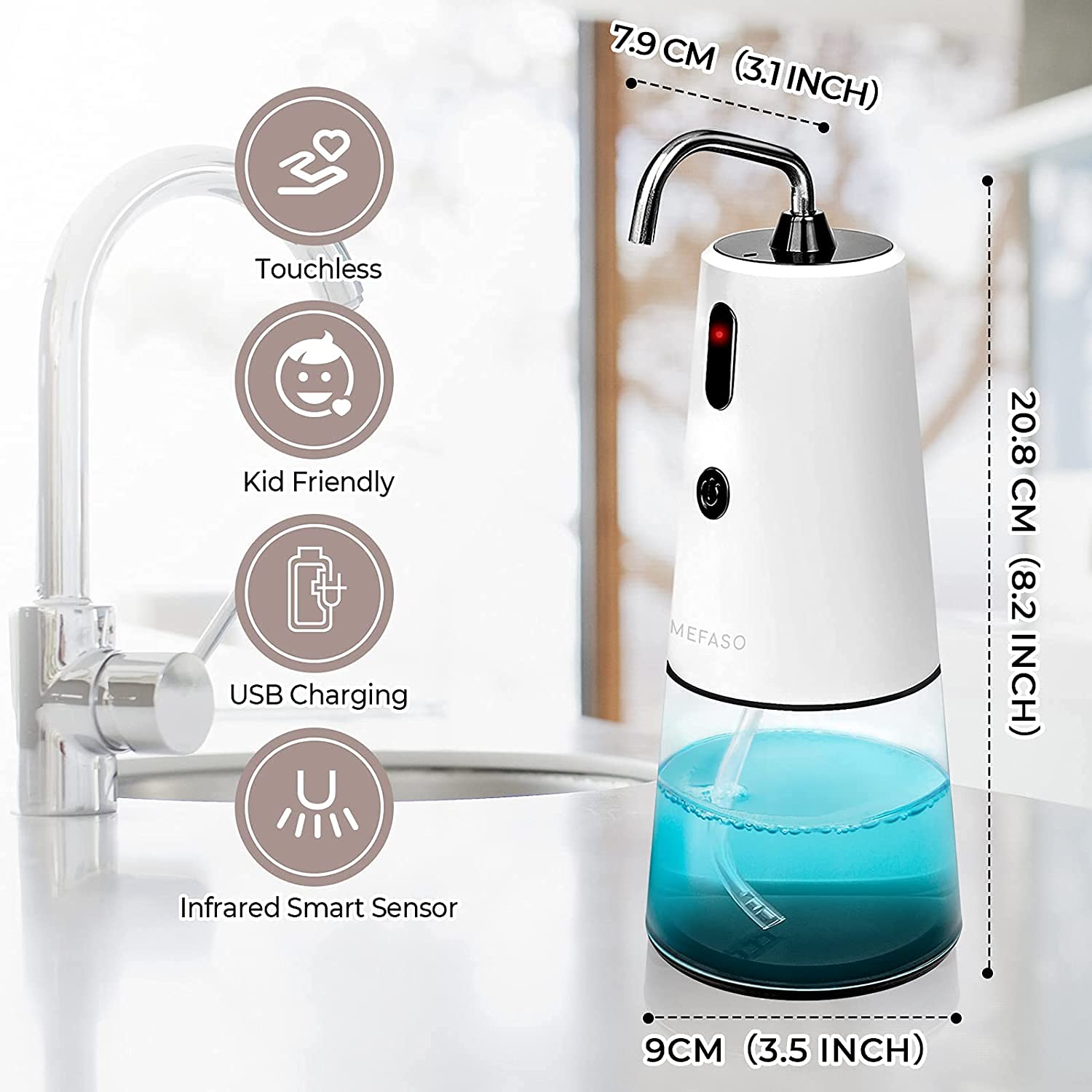 MEFASO Automatic Sanitizer Dispenser