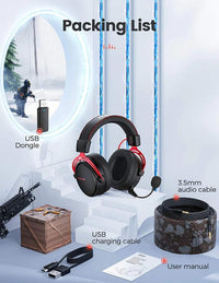MPOW Air 2.4G Gaming Bluetooth Headset