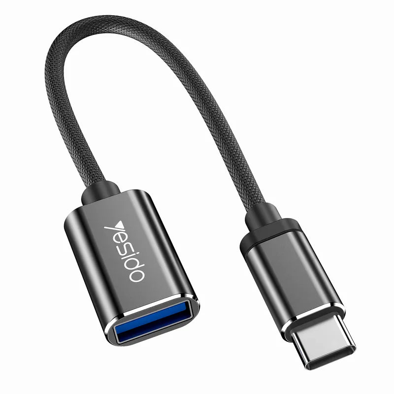 YESIDO GS01 Type-C to USB OTG Data Transmission Adapter Cable