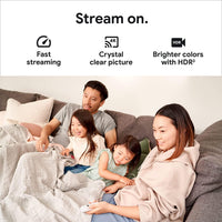 Google Chromecast (4th Gen) - 1080P , 4K HDR