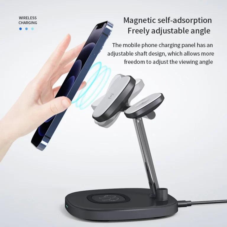 YESIDO Wireless Charger Stand Multi Device & Safe Charging - Black YESIDO Wireless Charger Stand Multi Device & Safe Charging - Black