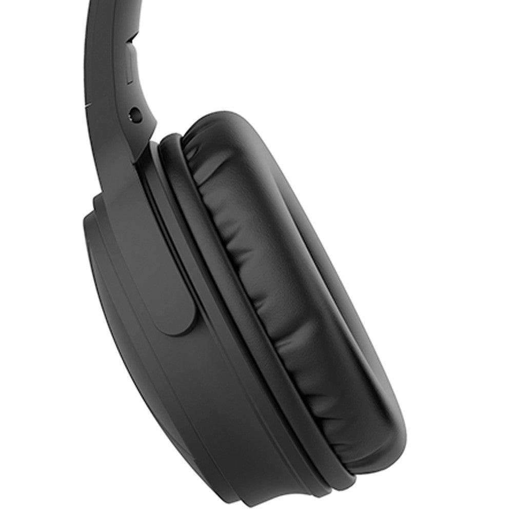 RockRose Reggae MH Bluetooth Wireless Headphones, Black