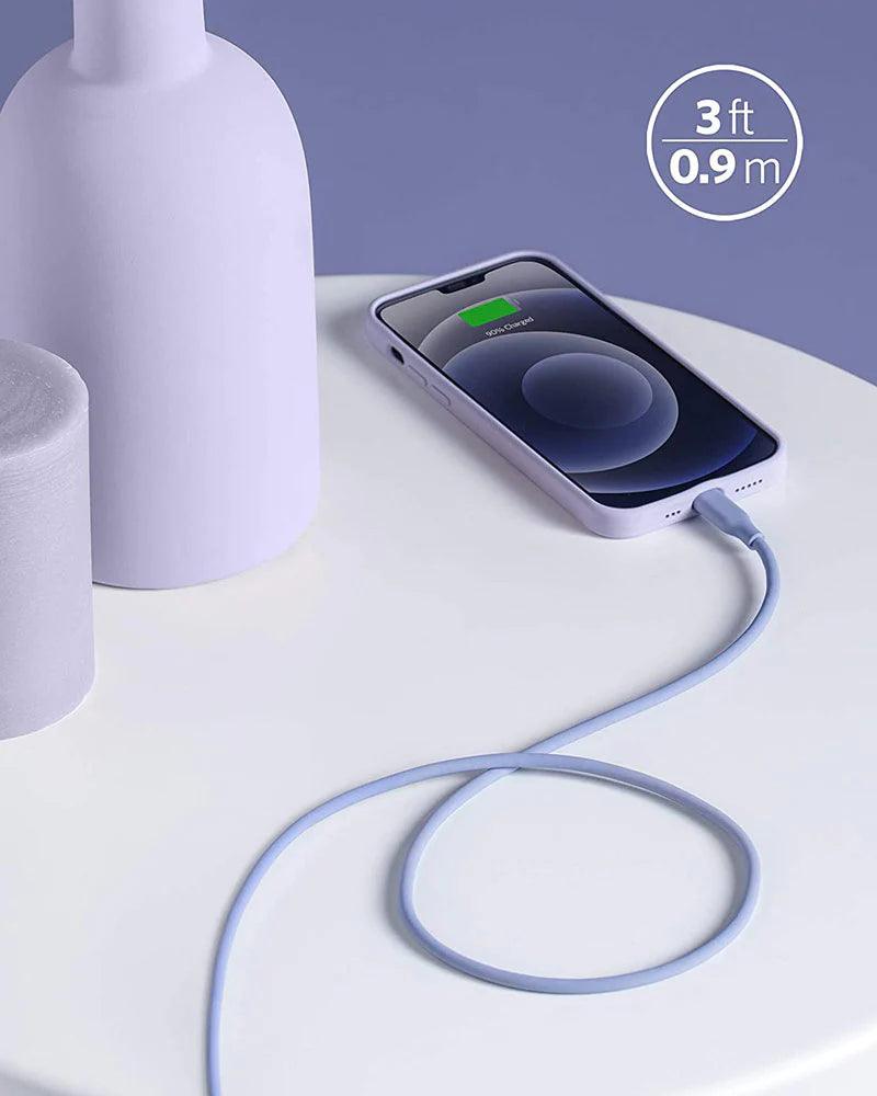 Anker: PowerLine III Flow USB-C to Lightning (0.9m/3ft) Anker: PowerLine III Flow USB-C to Lightning (0.9m/3ft)