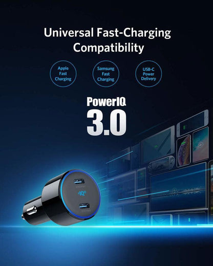 Anker PowerDrive & III Duo 48W Car Charger 