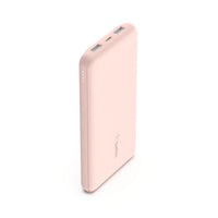 Belkin 10K Power Bank 15W with USB C and Dual USB A Ports - Pink