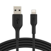 Belkin BOOST Lightning to USB A Cable Reliable Charge & Sync - Black