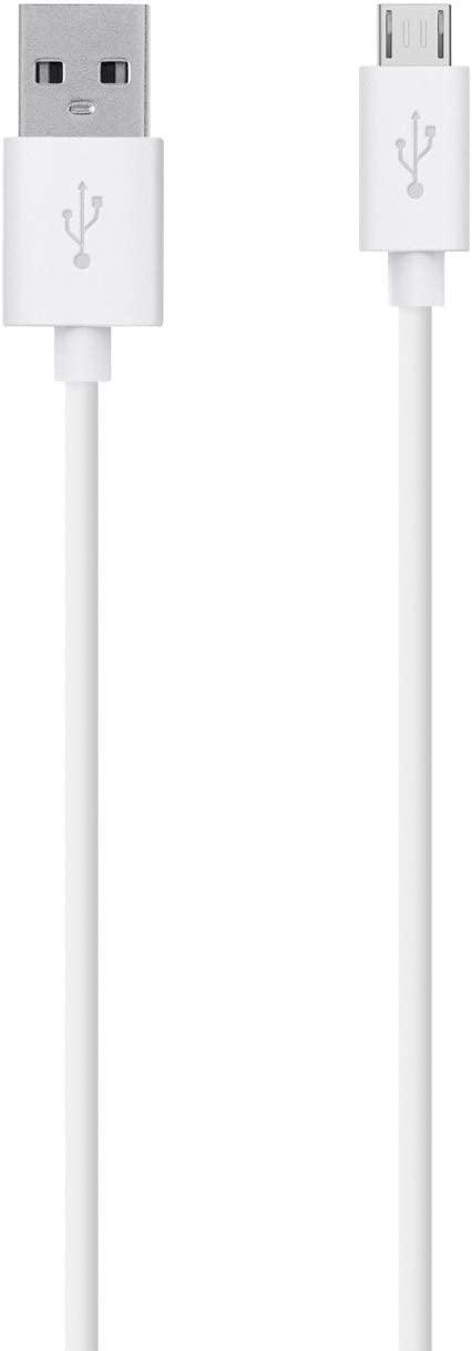 Belkin Micro USB ChargeSync Cable Charge & Data Transfer - White