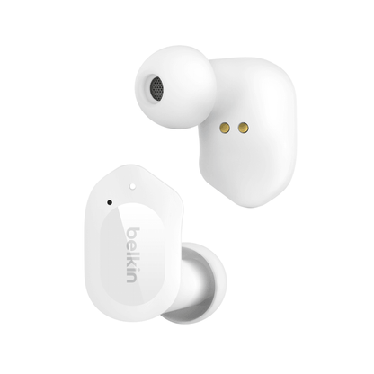 Belkin SoundForm Play TWS  Superior Sound & Long Battery Life  - White