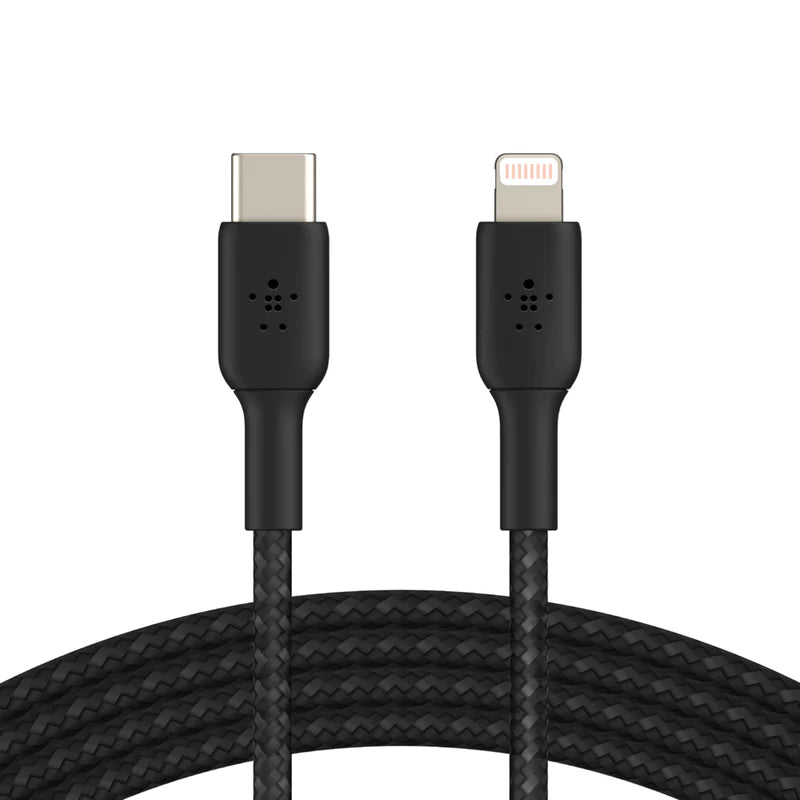 Belkin BOOST CHARGE USB-C Lightning Cable Braided