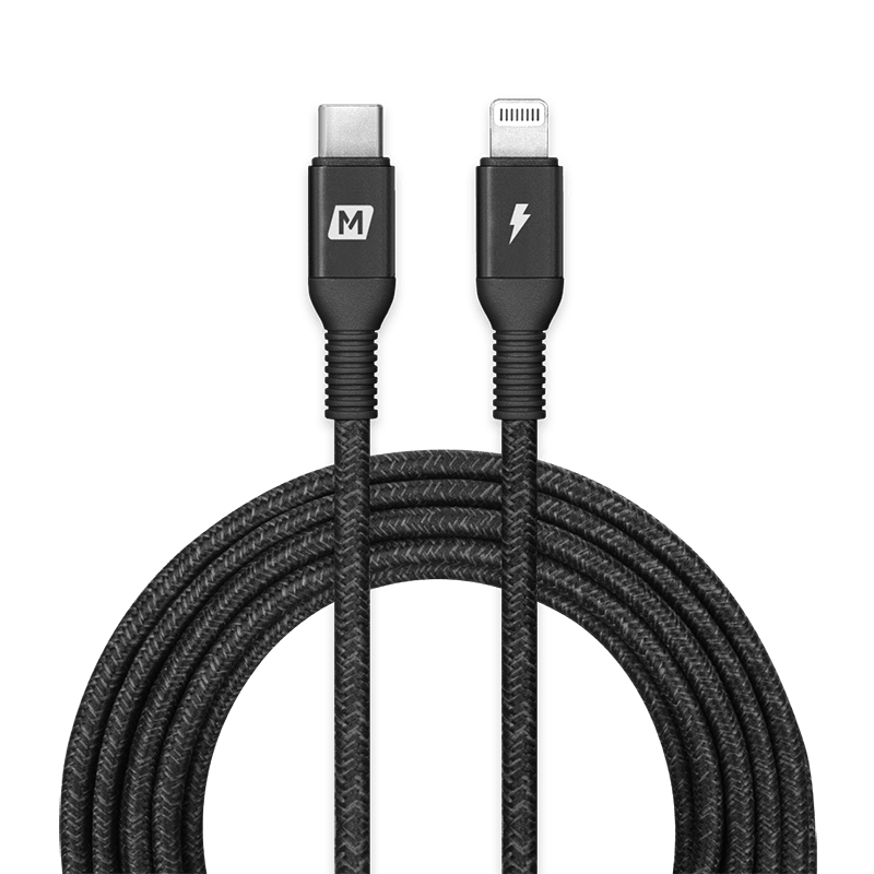 MOMAX Elite Link Lightning to USB C Cable Extra Long Fast Charge (3m)