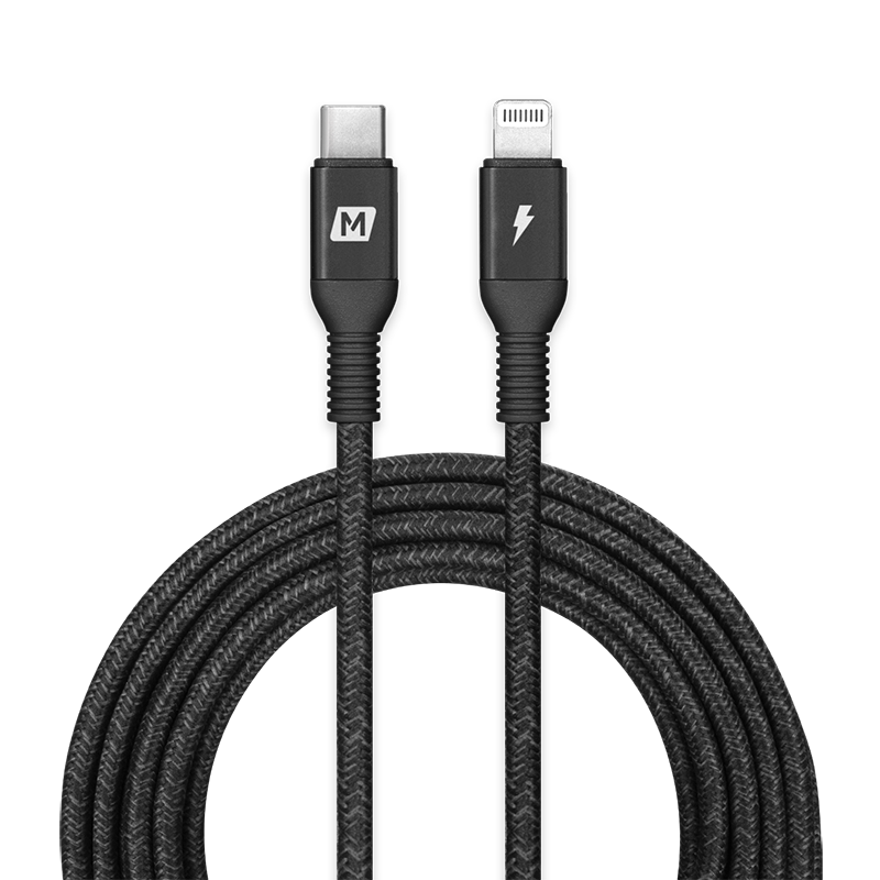 MOMAX Elite Link Lightning to USB C Cable Extra Long Fast Charge (3m)