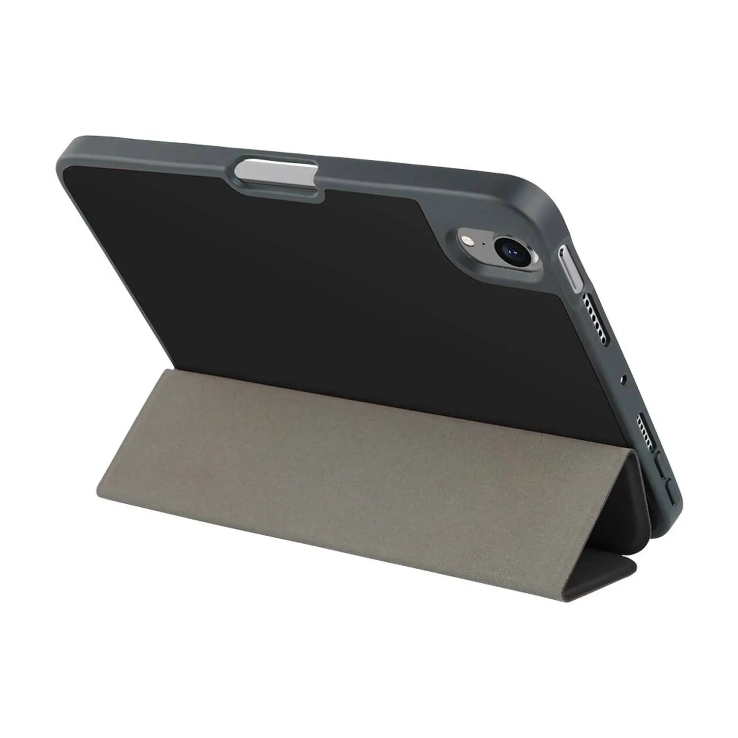 Green Premium Leather Case with Pencil Slot iPad10 10.9 2022 - Black