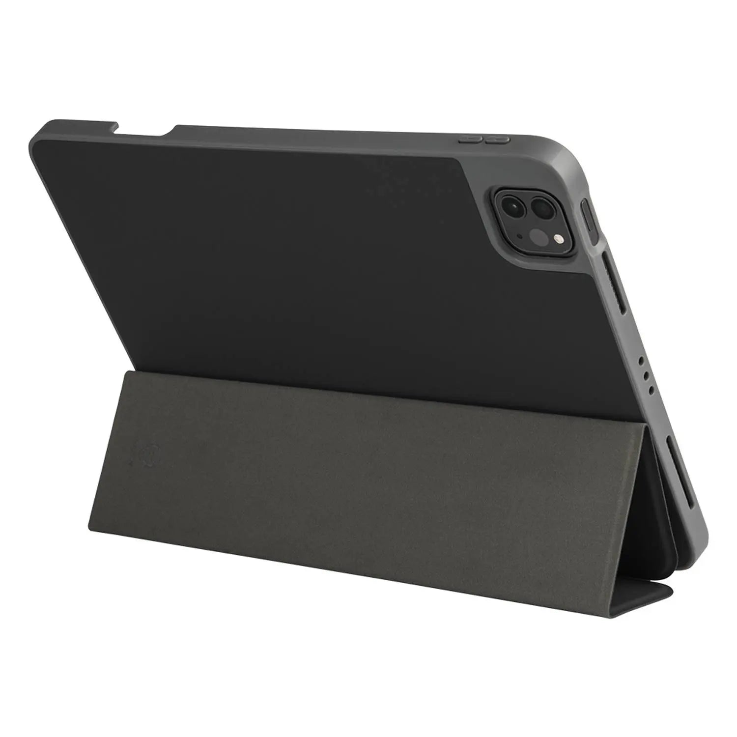 Green Premium Leather Case for Apple iPad Black - 2020 12.9