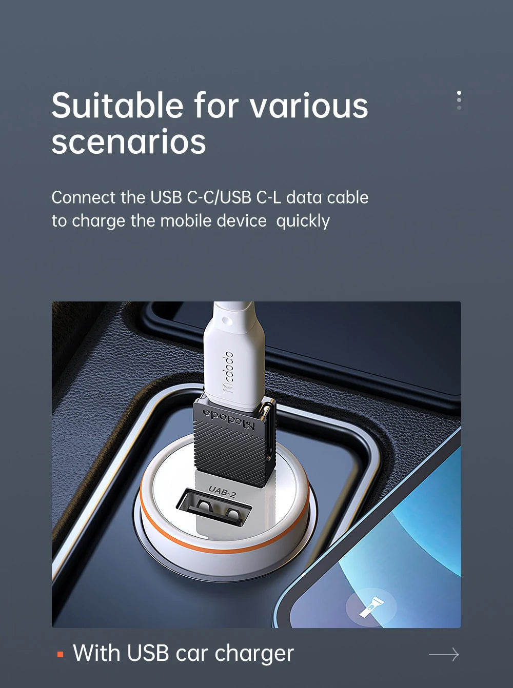 Mcdodo Type C 5A to USB A 2.0 Converter