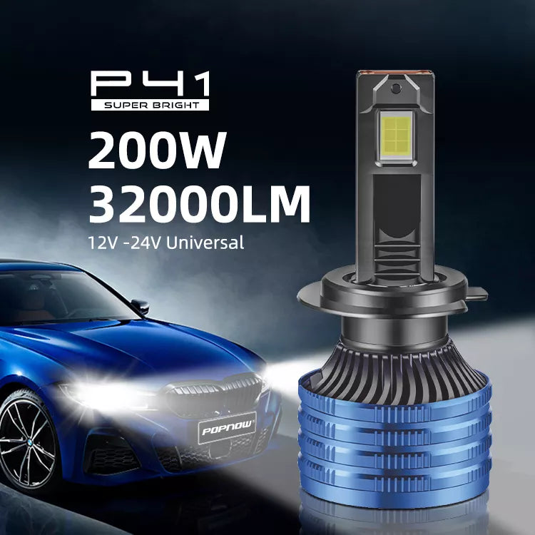 P41 Super Bright High Power Auto lighting system 200W car led lights